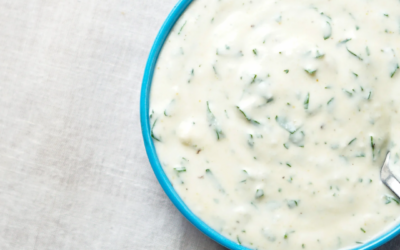 Lækker creme fraiche dressing med dild